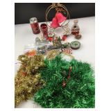 Lot de décorations de Noël, vintage