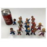 Lot de figurines Passe-Partout, vintage