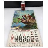 Calendrier J. E. Gagné, 1960