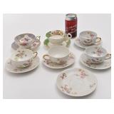 Lot de tasses et soucoupes, Paragon, Radford's