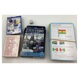 Lot de jeux de cartes, dont Flying the flag