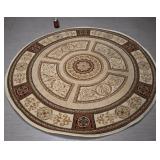 *Tapis circulaire, diamètre : 63''