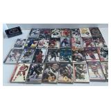 Environ 600 cartes de hockey