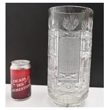 Vase en cristal au plomb Queen's Lace, verre