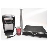 Cafetière Keurig avec supports à dosettes