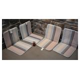 4 coussins pour chaises extérieures
