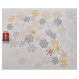 Gros lot d'ornements de Noël flocons