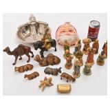 Lot de Noël, dont ancien Père Noël et