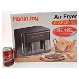 Air Fryer Honin Joy, duo 4 litres et 8 litres,
