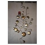 *Décoration murale, en métal, 45''