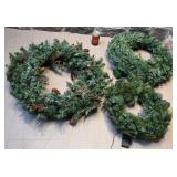 3 couronnes de Noël