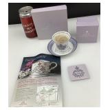 Tasse et soucoupe commémoratives The Royal