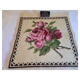 Tapisserie gros point, pour coussin ou autre,
