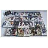 Environ 600 cartes de hockey variées