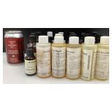 Lot d'huiles parfumées et fragrances pour