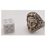 Bague en argent 925, grandeur 13, 20.8 g
