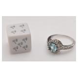 Bague en argent 925, grandeur 5.5, 3 g