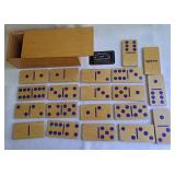 Jeux de gros dominos en bois, Simplex, 1950,