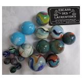 20 billes opaques multicolores, don Jabo,