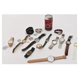 Lot de montres variées, dont Caravelle