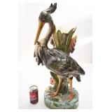 *Vase antique en majolique Royal Dux, 26''