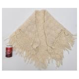 Chle vintage, fait main, au crochet