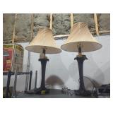 Ashley signature table lamps like new