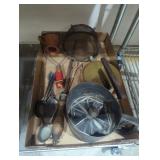 Antique kitchen utensils