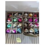 Shiny Brite Christmas tree ornaments