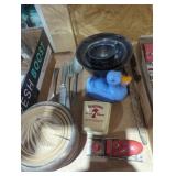 Butter press silver plate Seagram's advertising