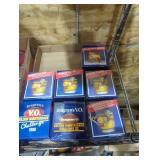 Seagram's vo quarterback challenge glasses 1990