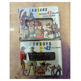 Airfix Cowboys & Indians HO scale figures train
