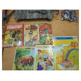 Vintage puzzles Three Musketeers comic etc
