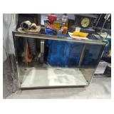 48-In glass showcase with two shelves. Pre-lit 34