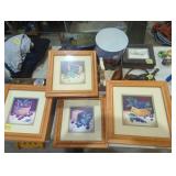 Longaberger prints 4 ct fruit theme