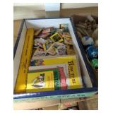 Advertising match packs books rulers