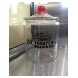 Vintage general store Tom's Toasted Peanuts