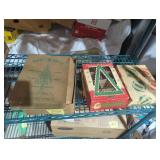 Vintage Christmas ornaments shiny bright George