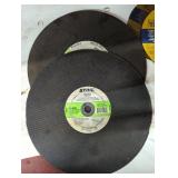 Stihl stone blades 14 inch lot of 2