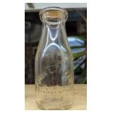 John Layman Walnut Level Dairy bottle Frostburg