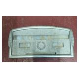 Vintage grave marker 9'x4'