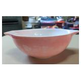 Pyrex Cinderella Gooseberry Pink bowl 10.5'