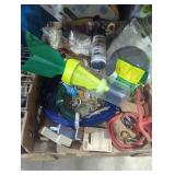 Lot of rope wire ties hooks extension cord