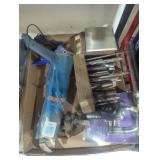 Glue gun scale photocell timer channel lock