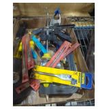 Hand tools drill bits pliers clamps etc