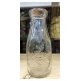 Sanitary Dairy Westernport Maryland pint bottle