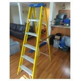 Werner 6' step ladder fiberglass