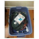 Box on new & used extension cords