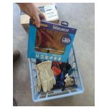 Trailer light kit ratchet strap velcro