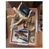 Cigar smoking native American ican shelf sitters